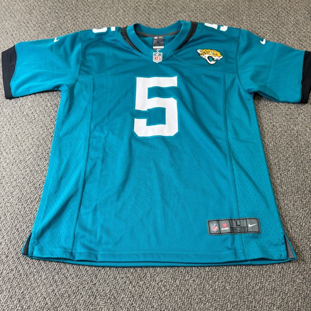 Nike Jacksonville Jaguars Blake Bortles Football Jersey Large 14-16 Youth Boys